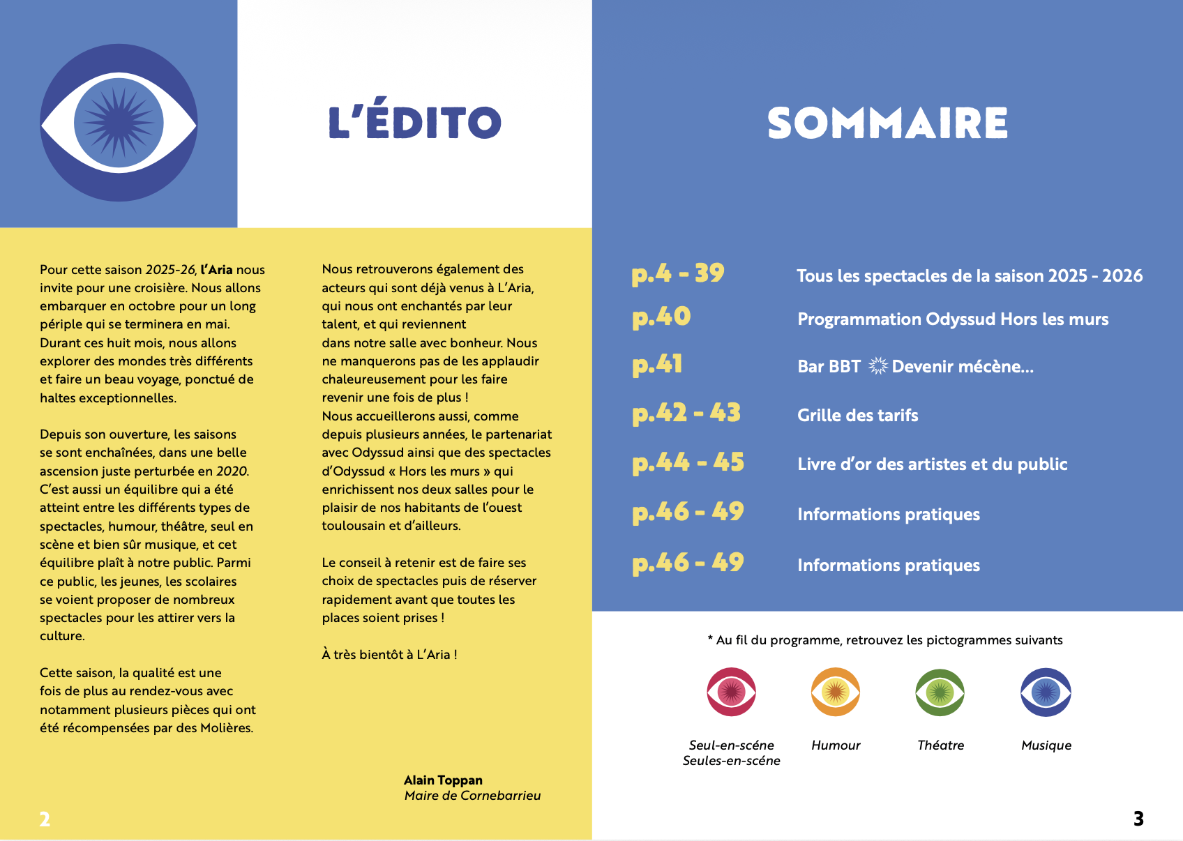 Mise en page sommaire